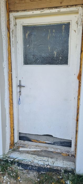 Drzwi tymczasowe na budowę