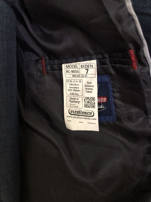 Піджак і жилет шкільний h&m