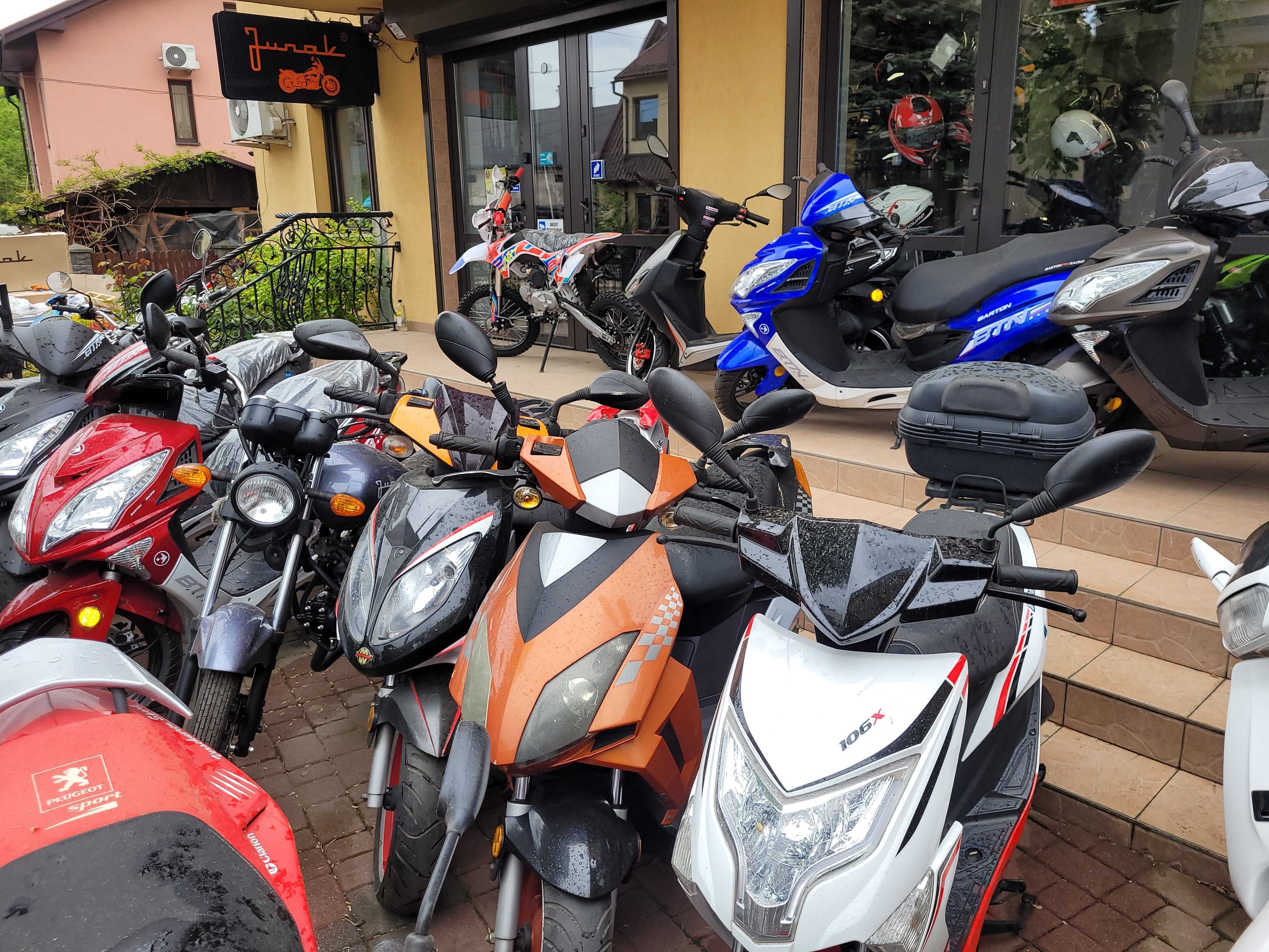 Motocykl Junak ADV 125   oraz inne Salon marki Junak Olkusz 2 szt