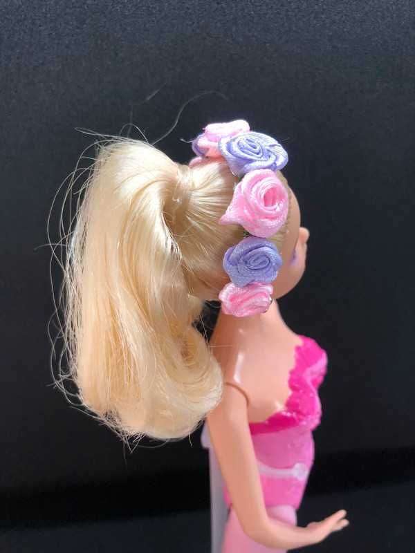 Barbie zabawka opaska biżuteria diament księżniczka korona vintage DIY