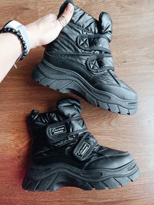 Дутики, теплі черевики на платформі, можливий обмін