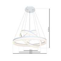 Lampa wisząca Led,Ring,Cornelia,114w,80cm