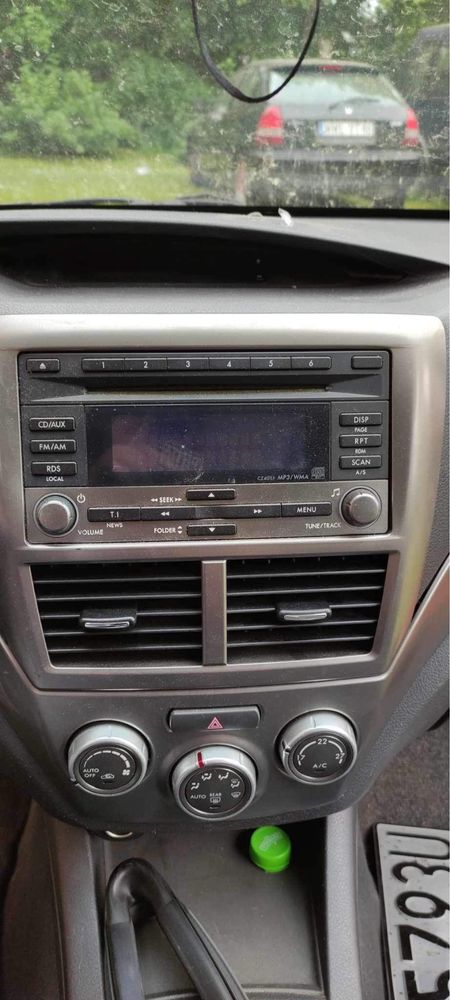 Kierownica deska radio komplet subaru impreza