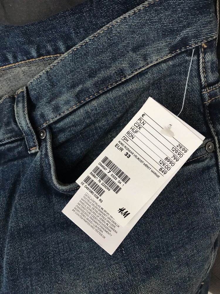 Spodnie H&M jeans