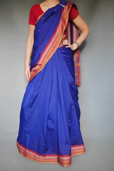 Сари индийское красивое