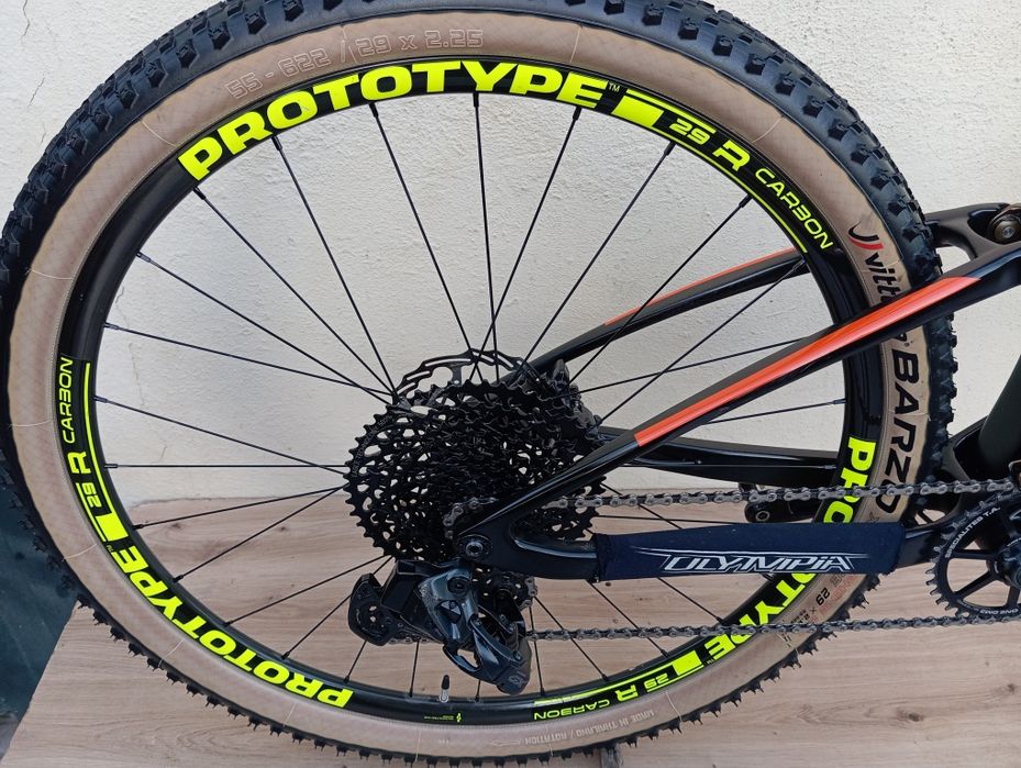 JF-Bikes Olympia F1XZ Carbono 12v Prototype suspensão total