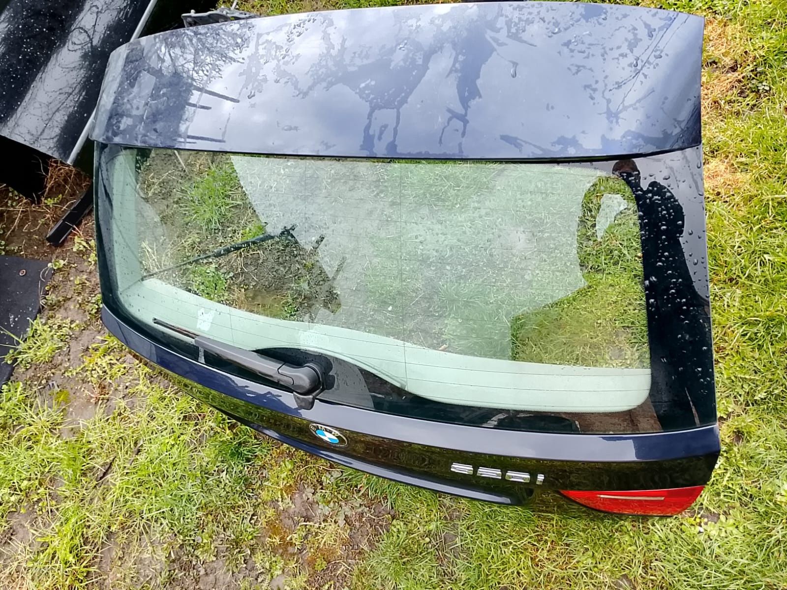 Bmw E91 A35 Monacoblau klapa szyba tył Tylna