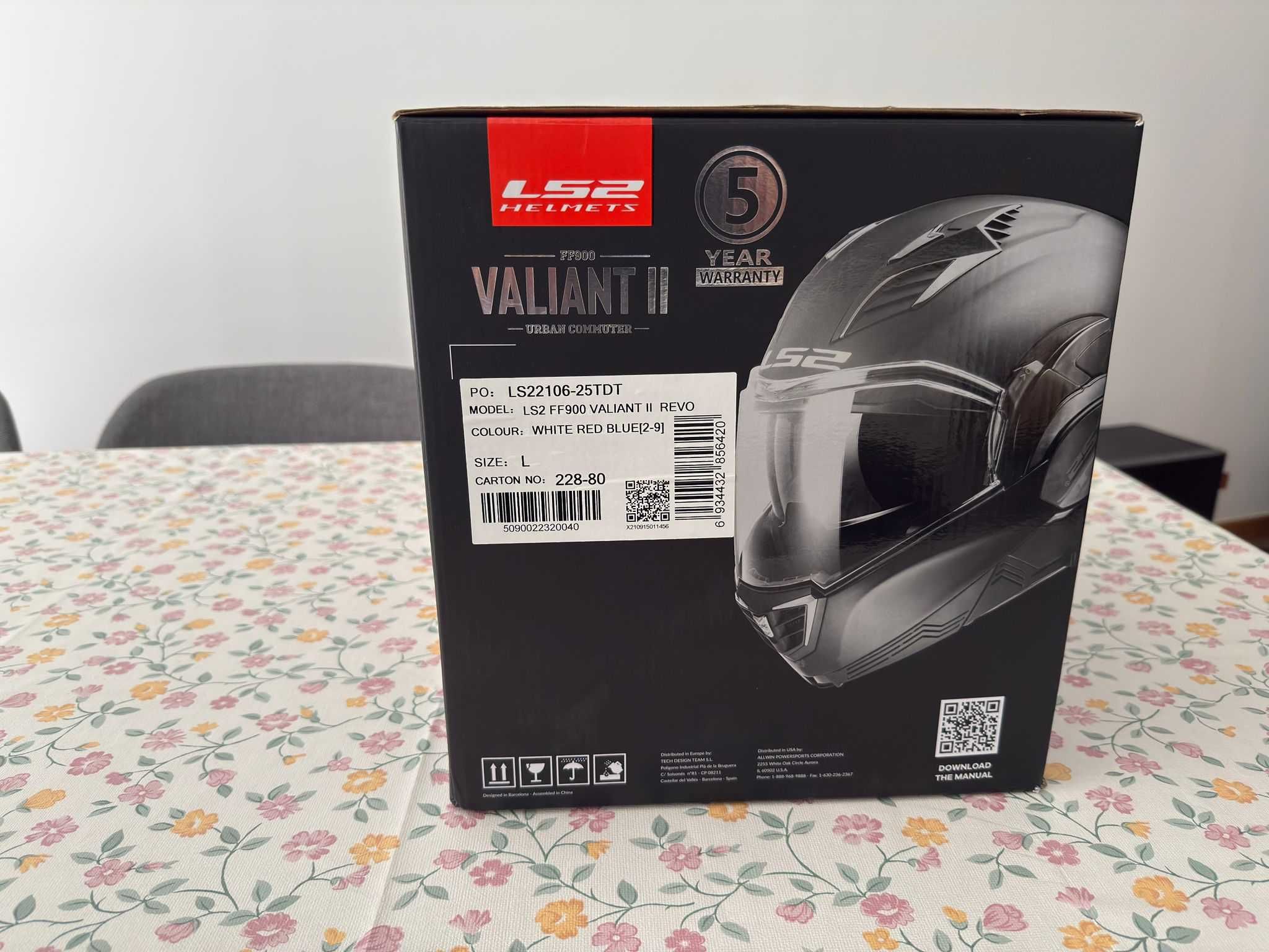 Capacete LS2 Sport Modular 360, Excelente como Novo