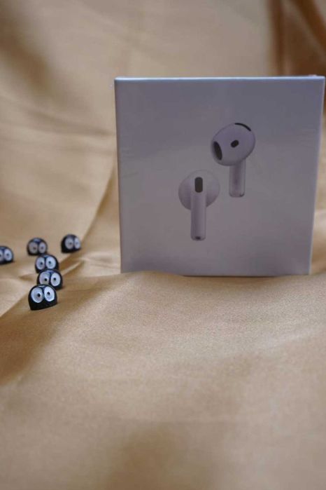 Nowe Zapakowane Słuchawki Bluetooth Apple AirPods 4 z ANC