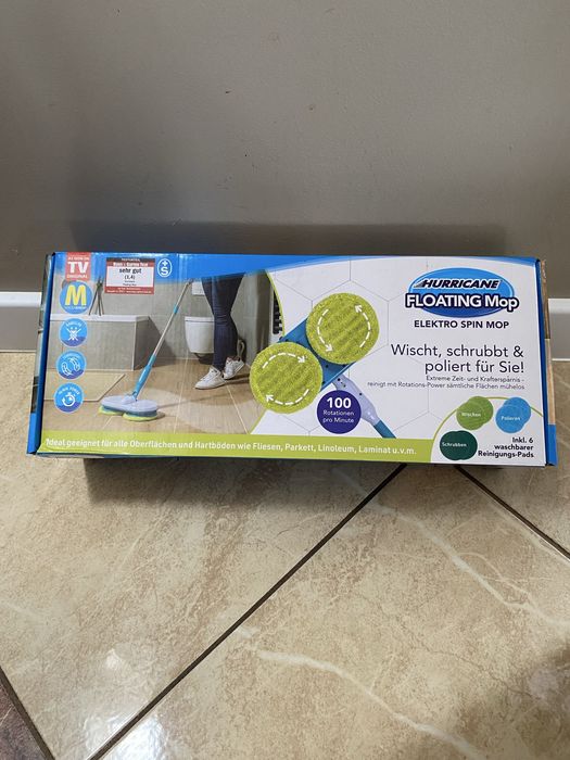 Hurricane Floating Mop, elektryczny mop obrotowy