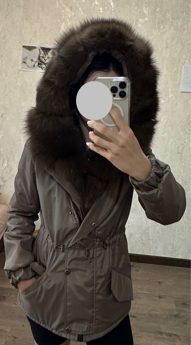 Парка з хутром песця