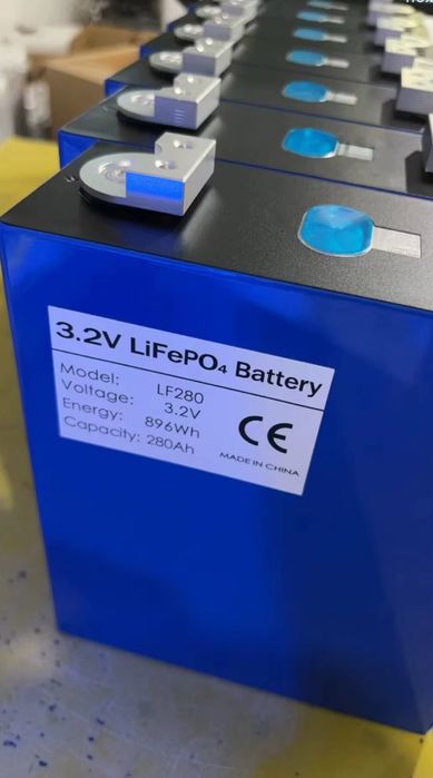 акумулятори 280Ah / 314Ah ячейки Lifepo