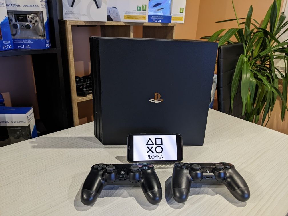 Магазин! Sony Playstation 4 PRO 1TB + Игры с гарантией