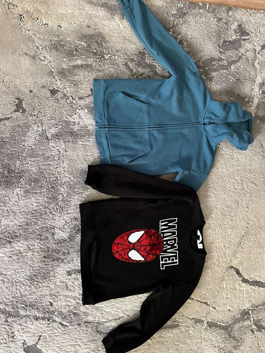 Zestaw bluz chłopięcych H&M roz 134/140 bdb stan