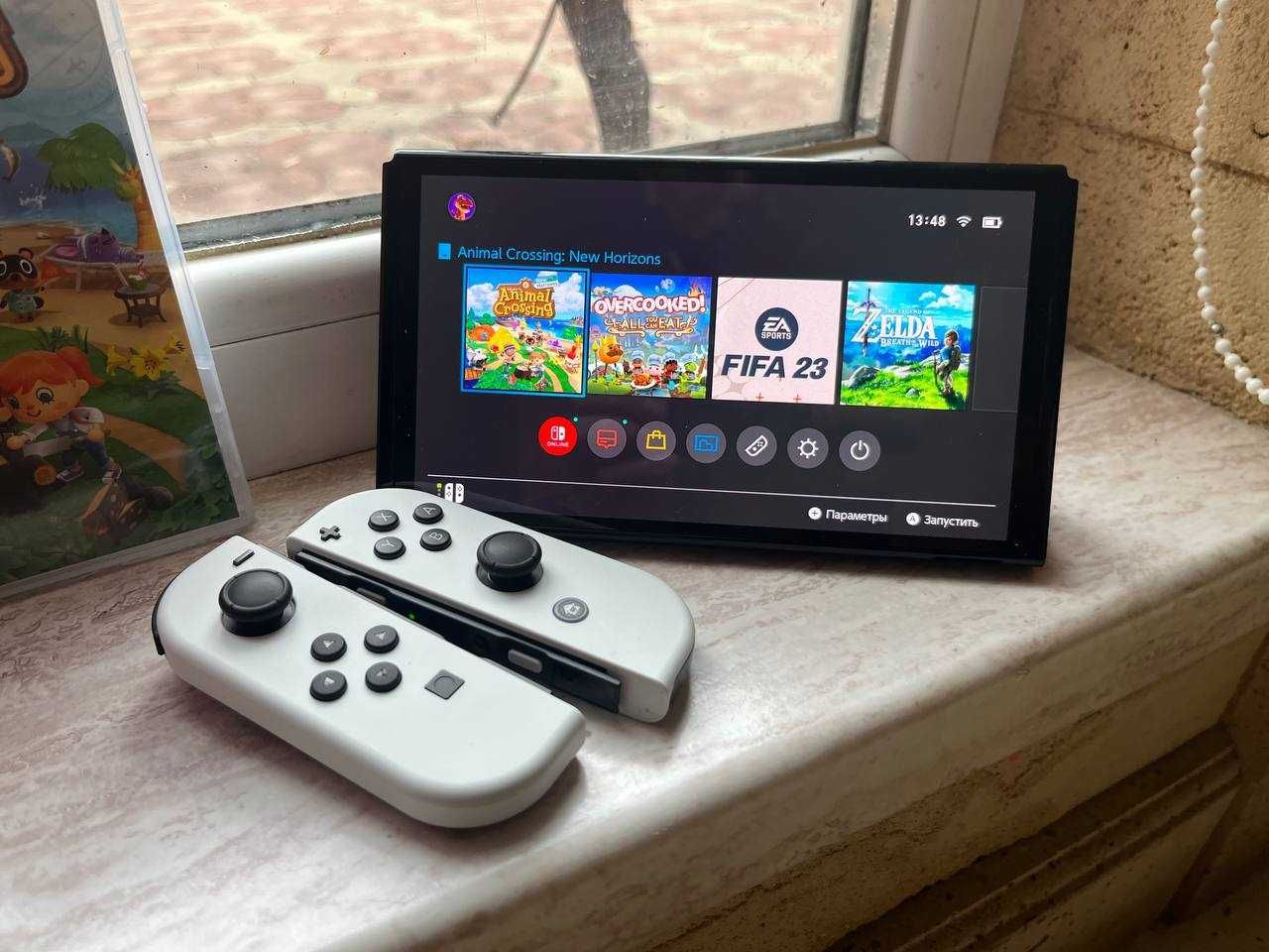 6ИГР + Игровая консоль Nintendo Switch OLED Model (White set) + 6 Игр