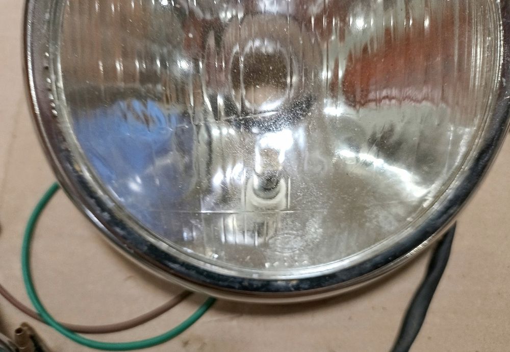 Фара и повороты МОТО хром