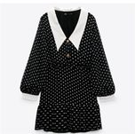 Сукня Zara в горошок  xs