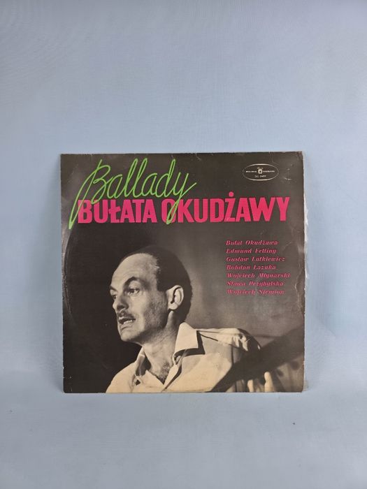 Płyta winylowa Ballady Bułata Okudżawy
