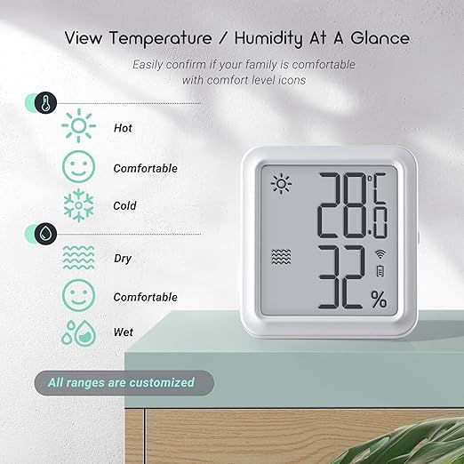 inkbird higrometr z termometrem wifi  ibs-th3 plus vv