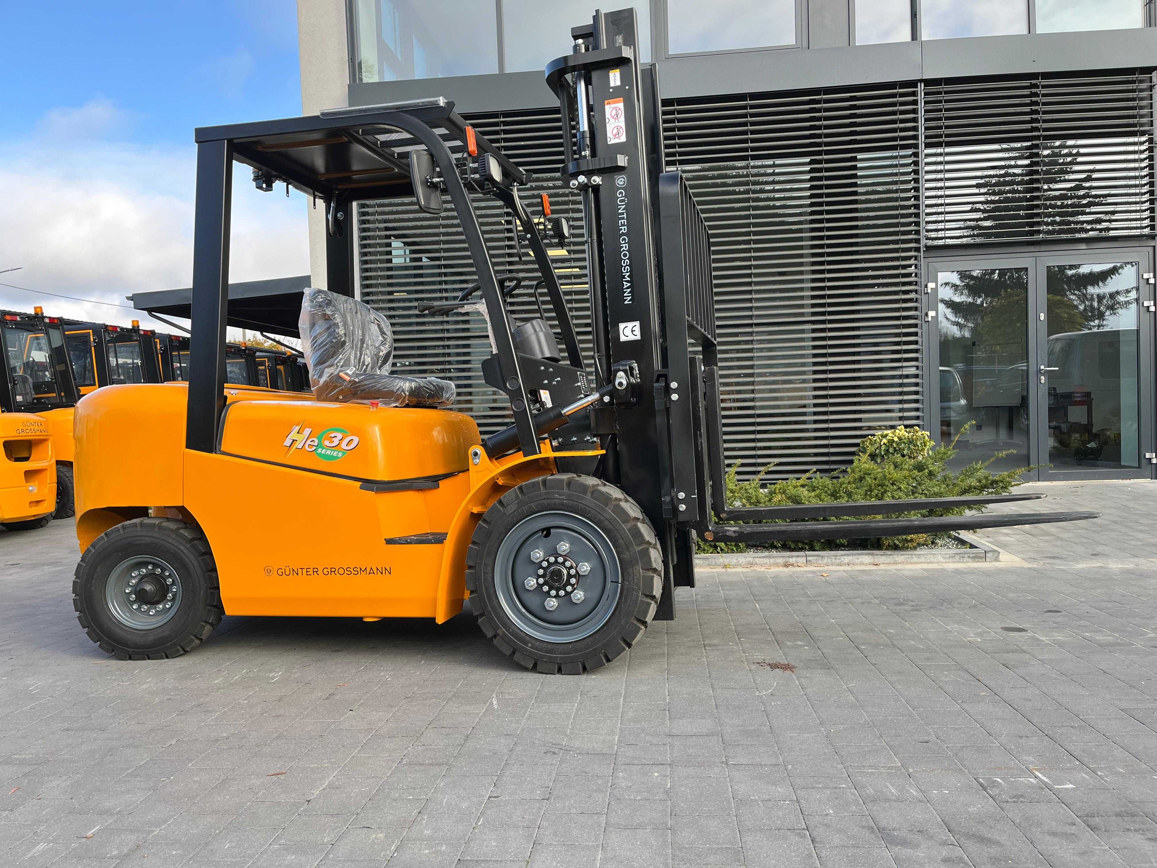 Wózek widłowy elektryczny 3T Duplex 3,3m