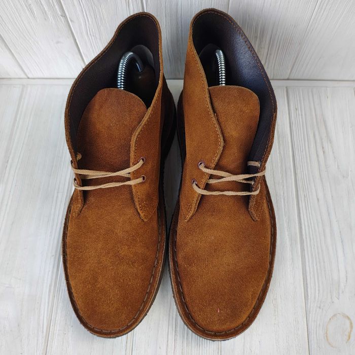 Ботинки дезерты Clarks Originals замша Англия 41р черевики