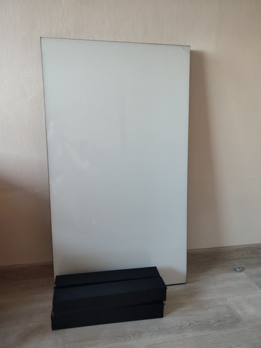 Stolik kawowy czarno-biały