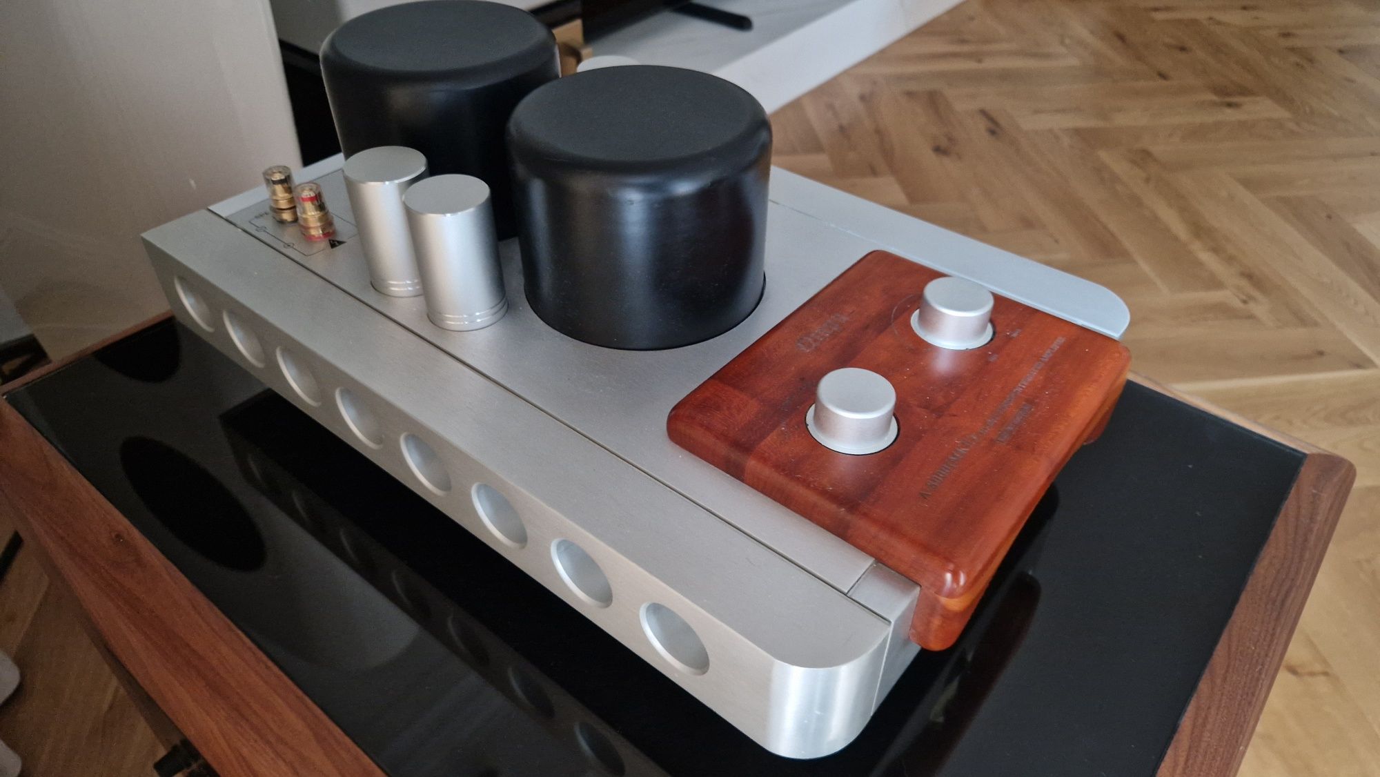 Wzmacniacz stereo Qinpu a-8000 mkII dual Mono Sanken