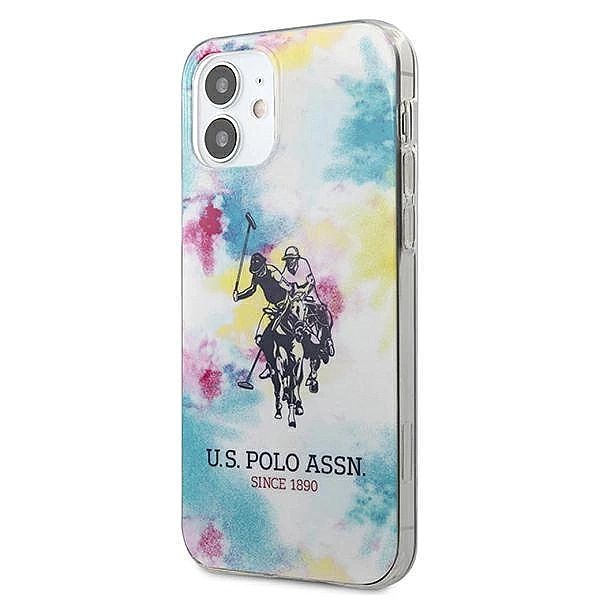 Etui U.S. Polo Assn. Tie & Dye Collection na iPhone 12 mini - wielokol