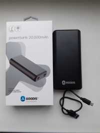 Повербанк GOODIS / Powerbank, 20000mAh. Новий.