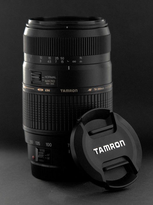Obiektyw Tamron 70-300 dla mocowania canon EF