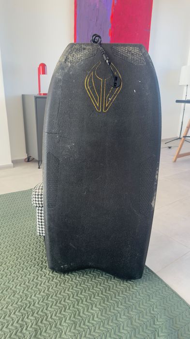 Bodyboard Ben Player com leash