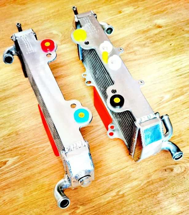 Radiadores KTM 250,400,450,520, 525 MXC EXC de 2000 a 2002 - Aluminio