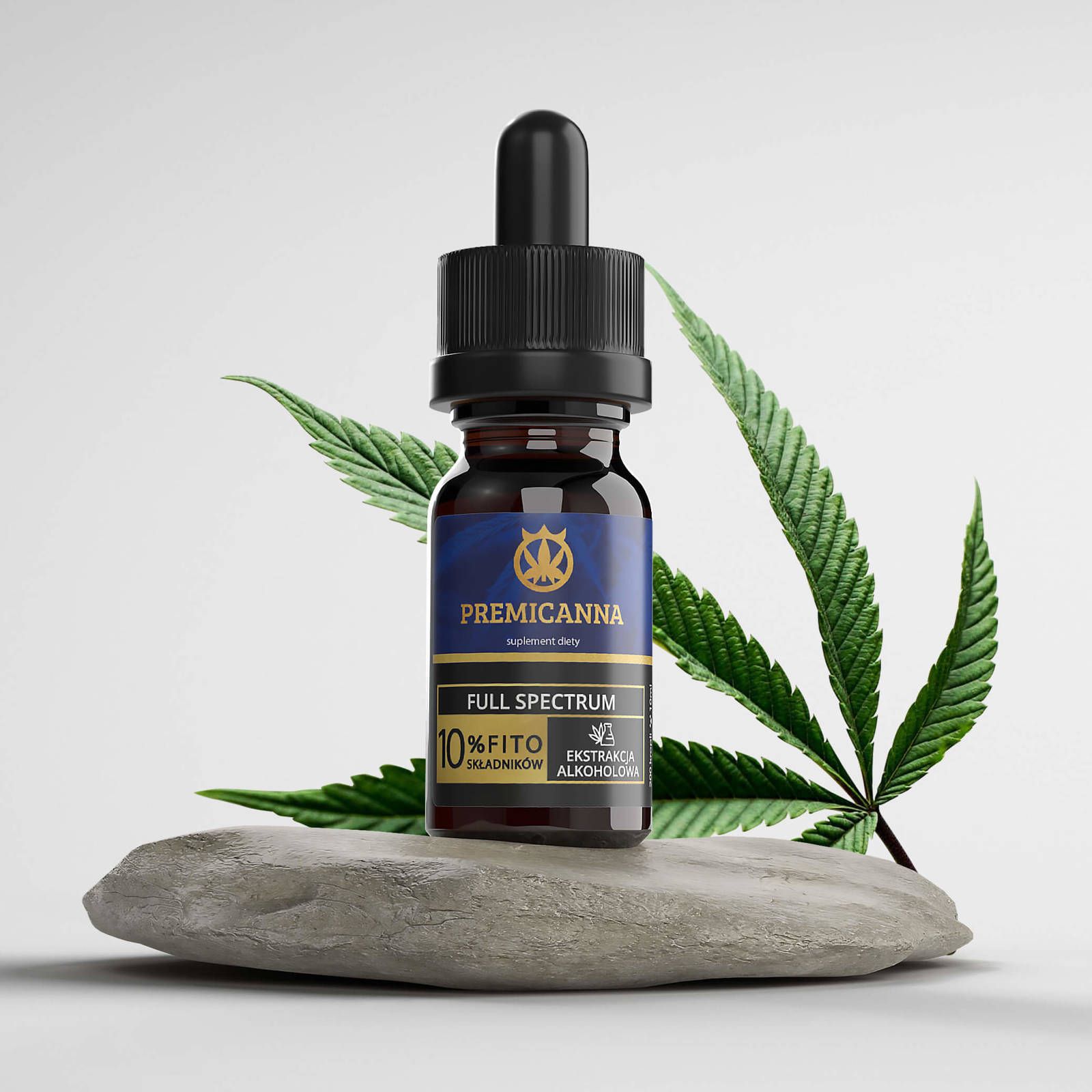 Surowy Olejek CBD 10% - naturalny olejek konopny RAW - Full Spectrum