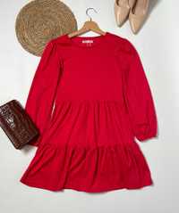 Damska czerwona sukienka Sinsay XXS(32)