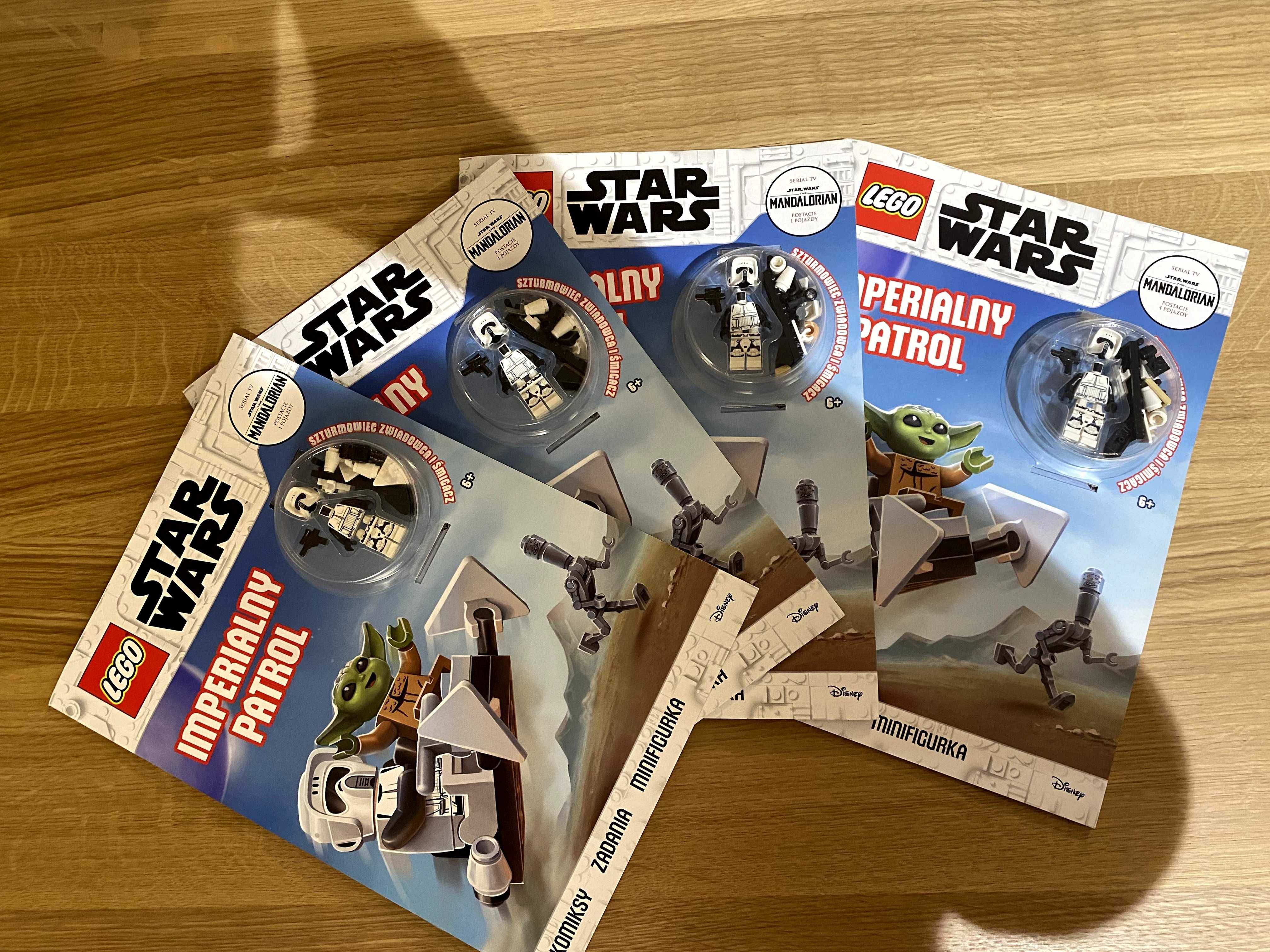 4x Lego Scout Trooper książeczka WARSZAWA ŚRÓDMIEŚCIE