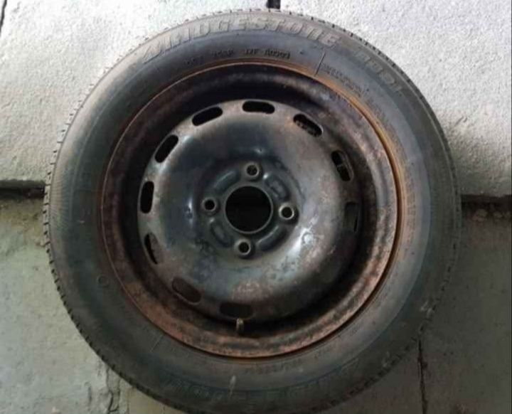 Koło pojedyncze felga ford fiesta 14" 4x108