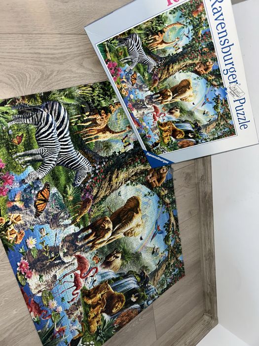 Puzzle Ravensburger 1000 elementów – kompletne