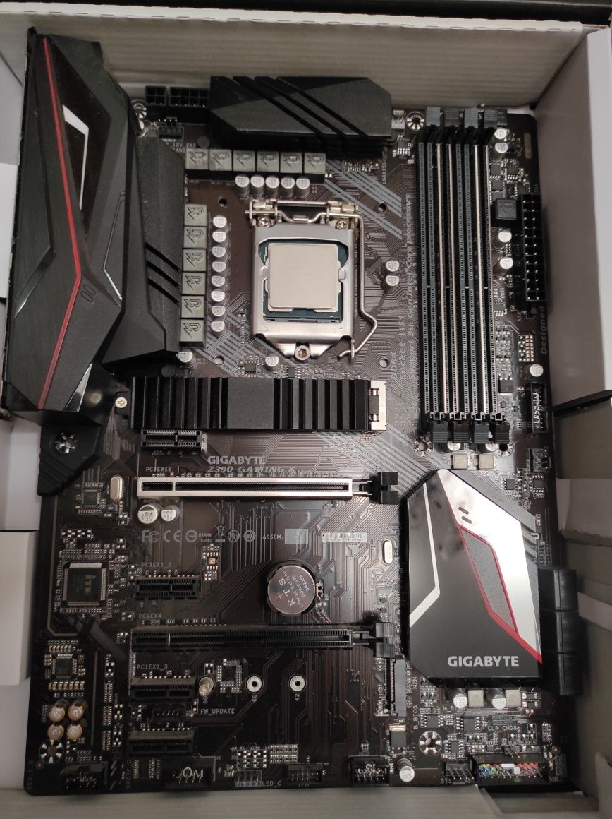 I5 9600k, Gigabyte Z390 Gaming X