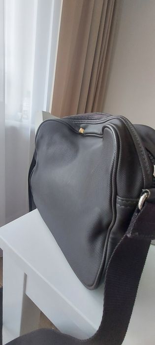 Torebka/listonoszka brązowa Lacoste