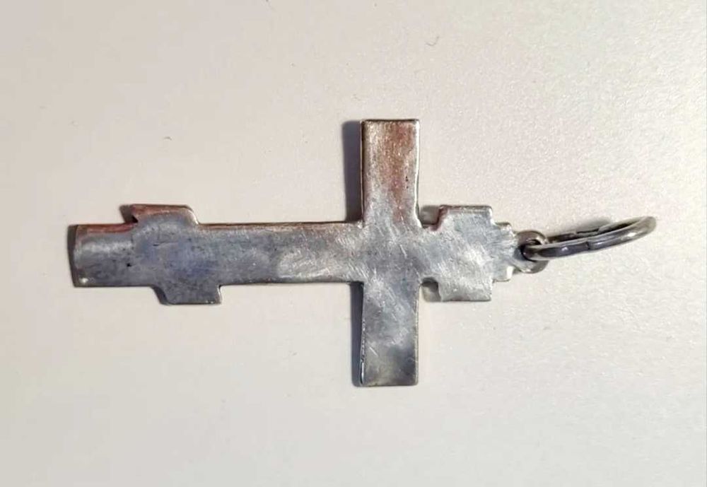 Крестик серебро, хрестик срібло