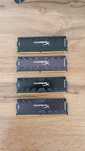 Pamięć RAM HyperX 16GB (4x4GB) 3000MHz CL15 Predator Black DDR4.