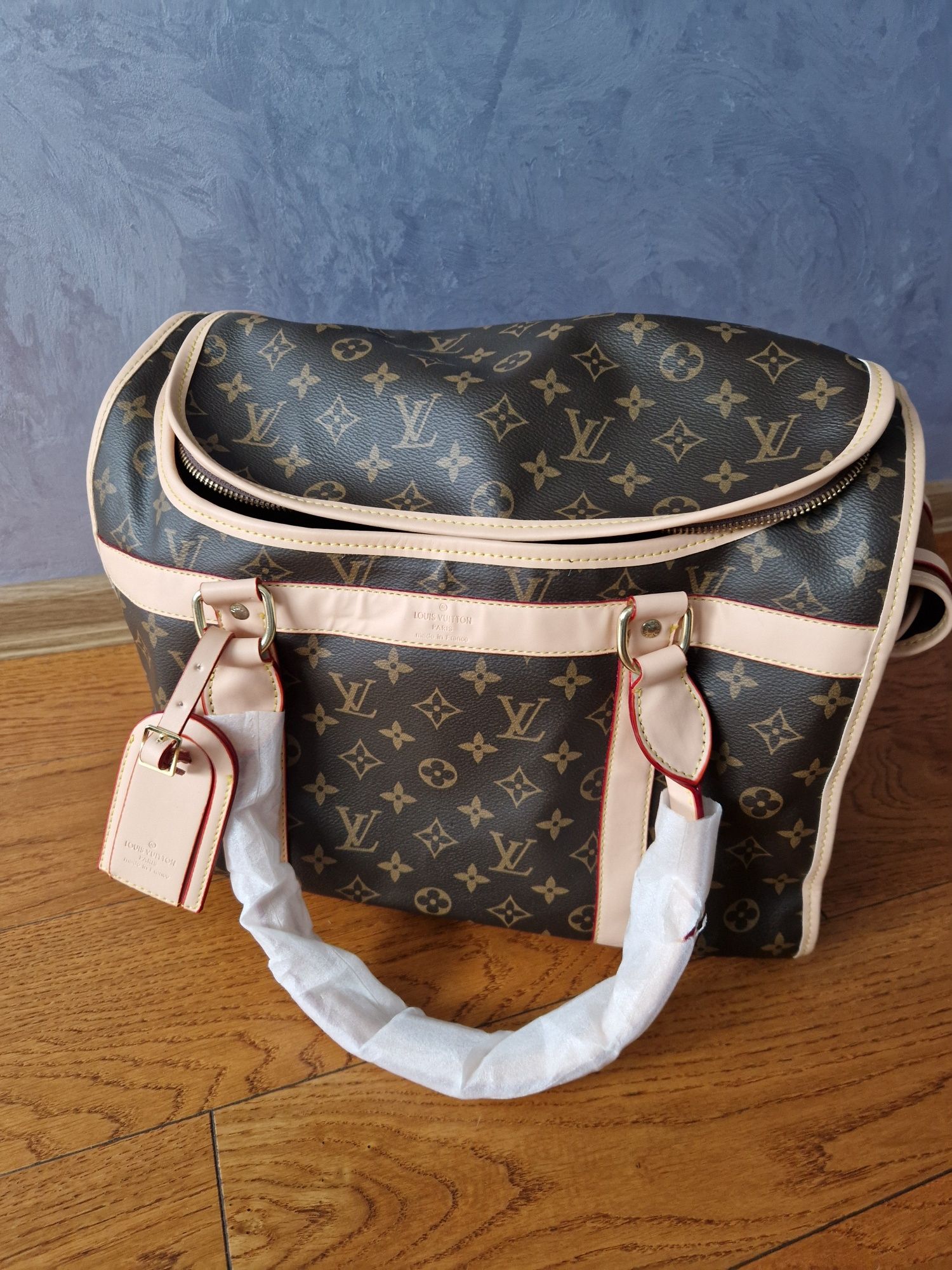 Сумка-переноска для животных  Louis Vuitton