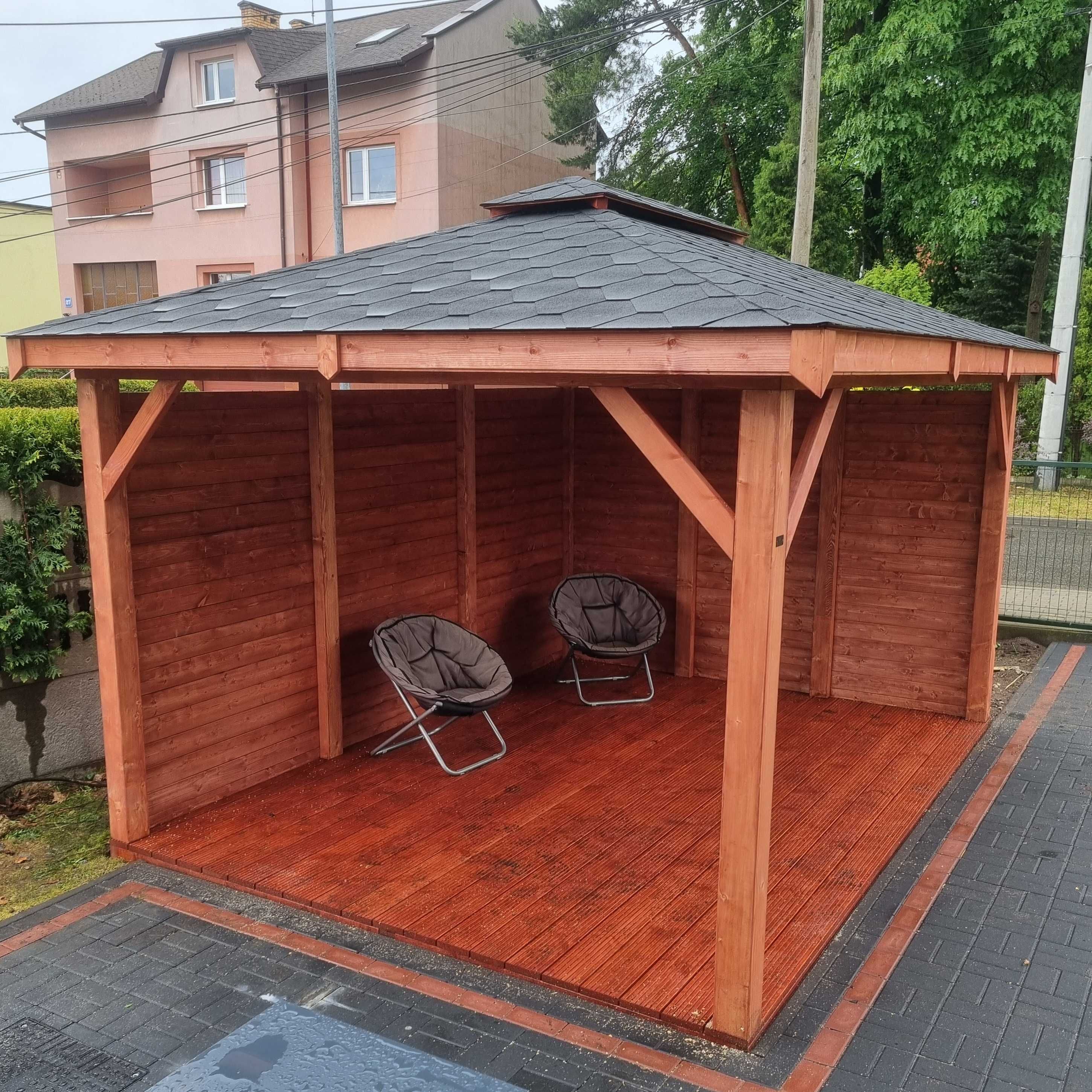 Altana ogrodowa IBIZA 3x4, altanka drewiana, zadaszenie, pergola