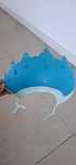 Boné de duche para bebé (azul)