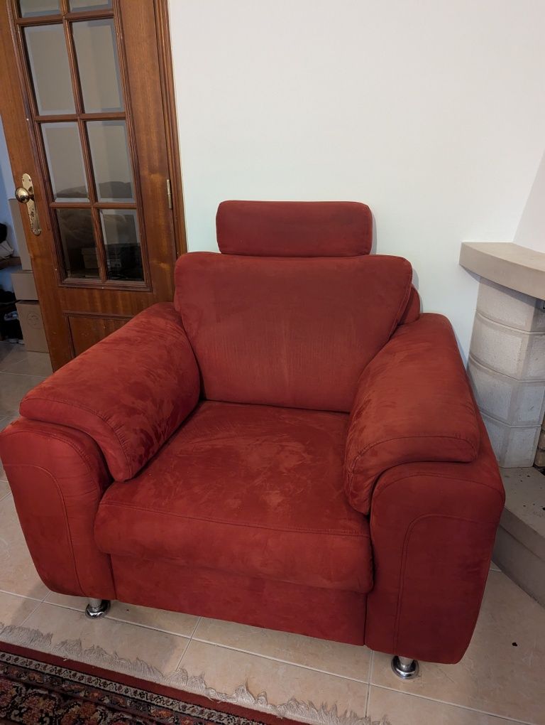 2 Poltronas vermelhas
