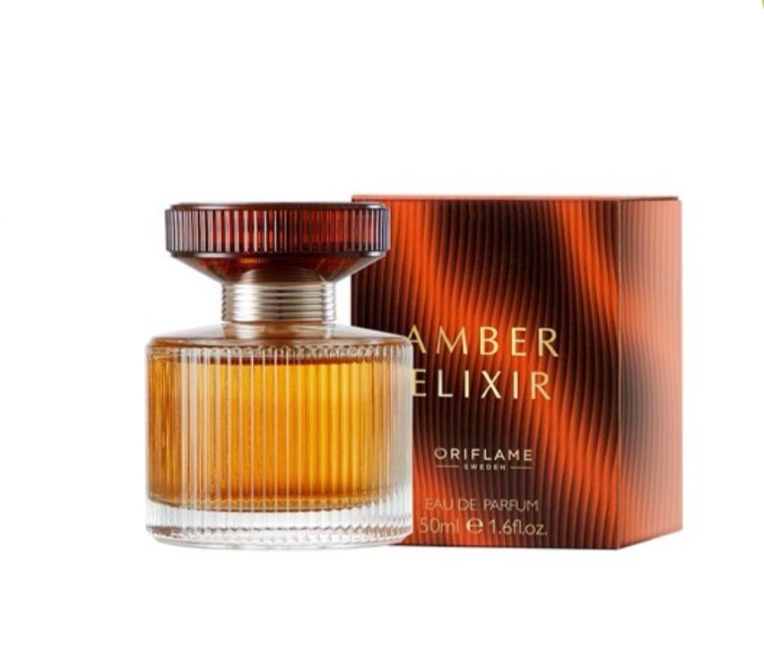 Eau de Parfum Amber Elixir /Crystal Oriflame Novo