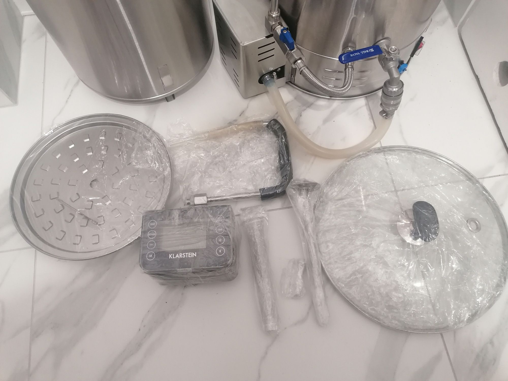Kocioł warzelny Pojemnik fermentacyjny z kranem Klarstein 30 L