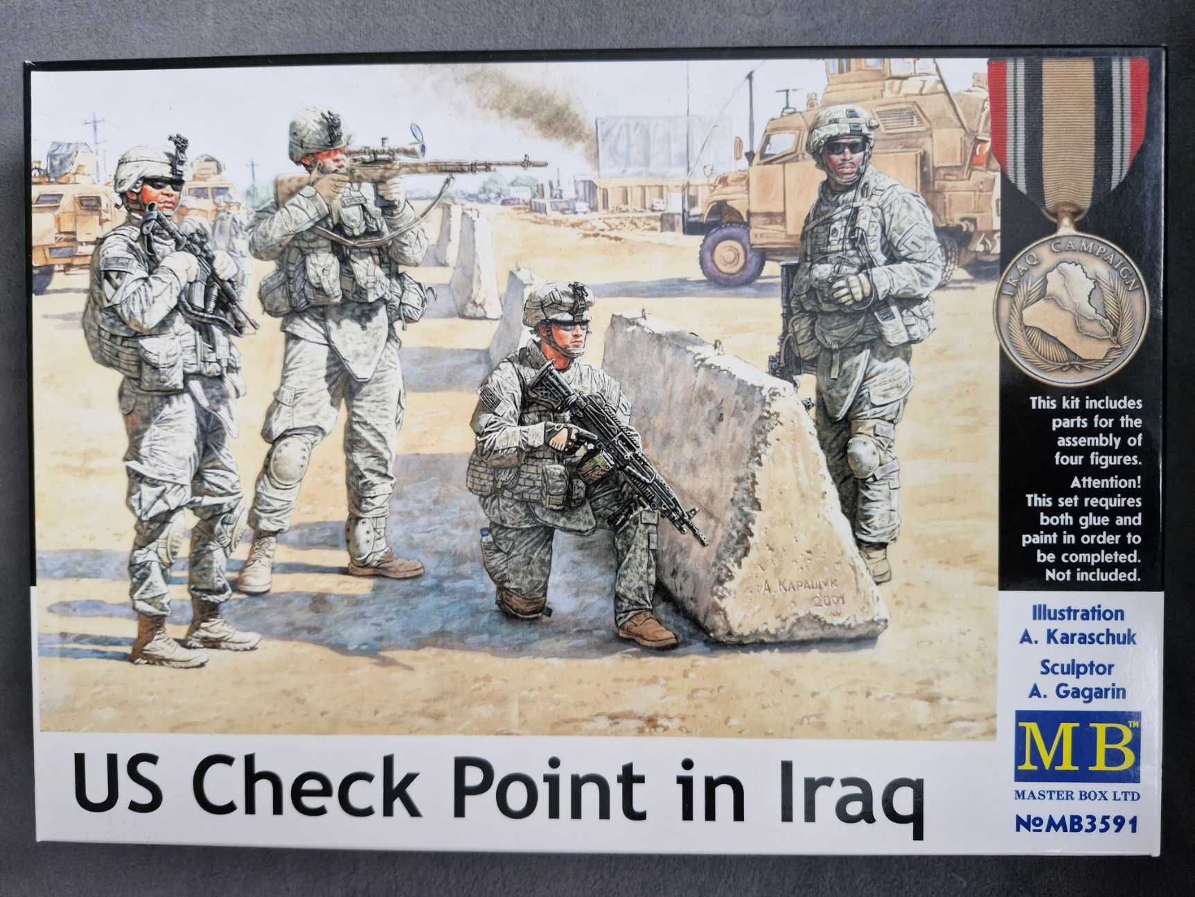 Master Box 3591 - US Check Point in Iraq (1:35) V