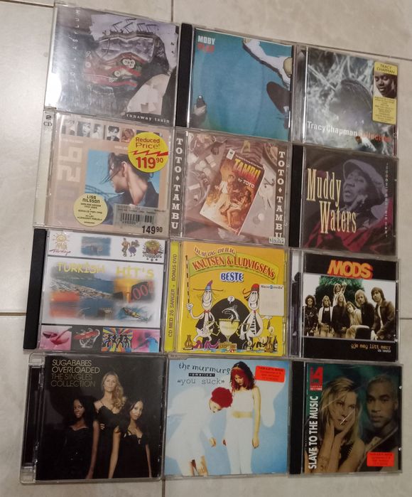 Płyty CD muzyka 12szt.