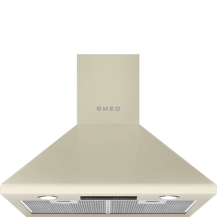 Витяжка оригінальна  Смег 60 см Smeg KSED65PE кремова /молочна